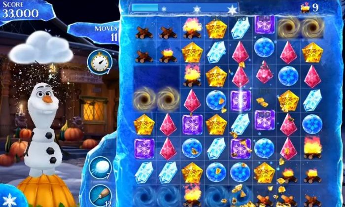 frozen free fall halloween