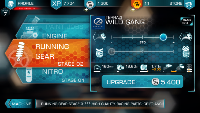 Ridge Racer Slipstream review limba romana joc iOS  (5)