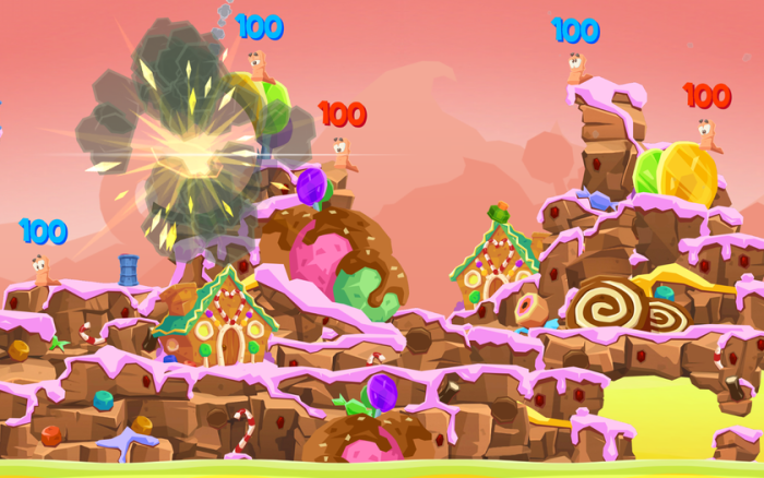 worms 4 joc mobil