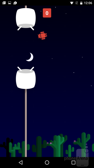Android 6.0 Marshmallow joc easter egg flappy bird clona  (2)
