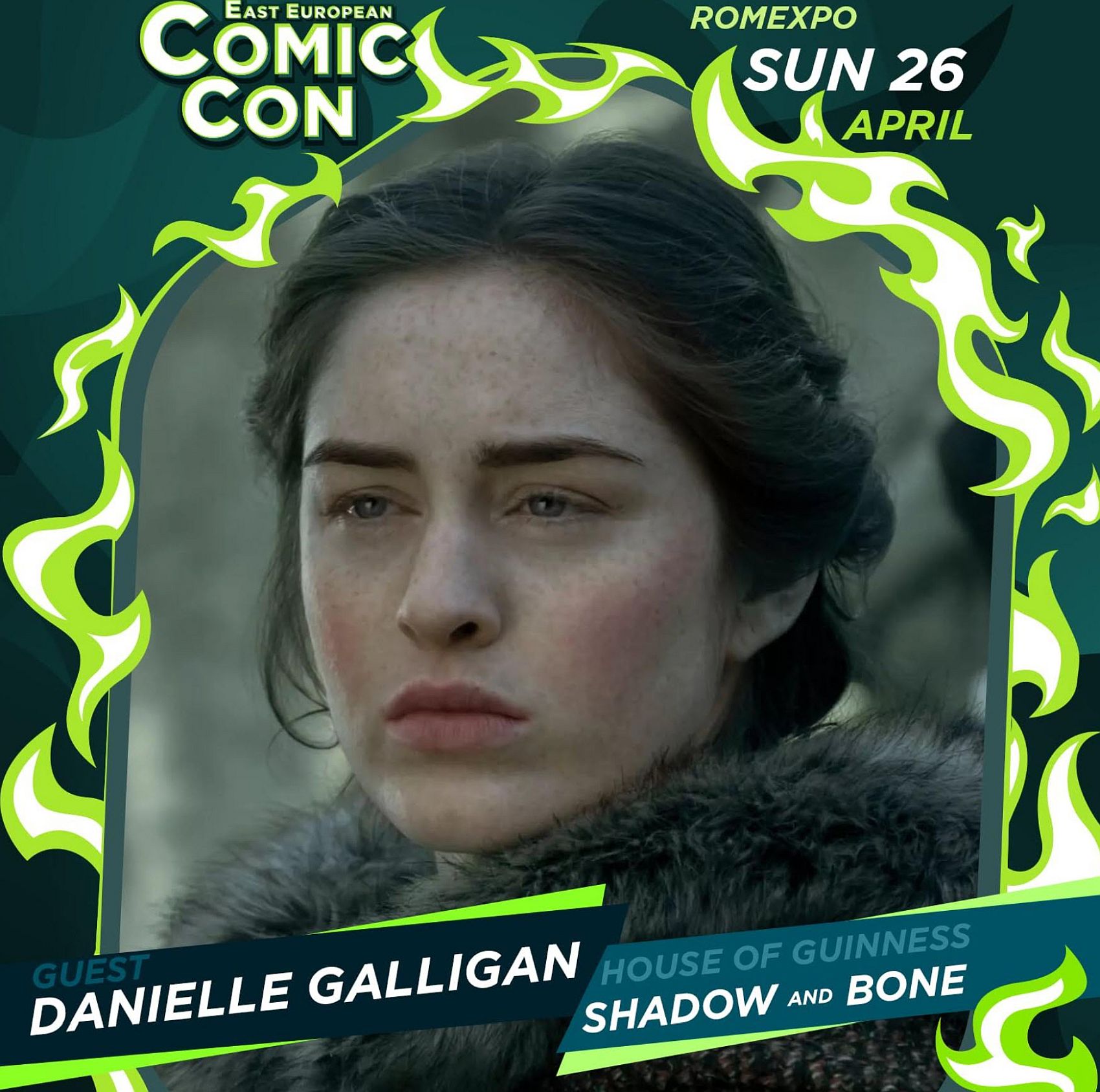 nina zenik shadow and bone comic con romania 2026