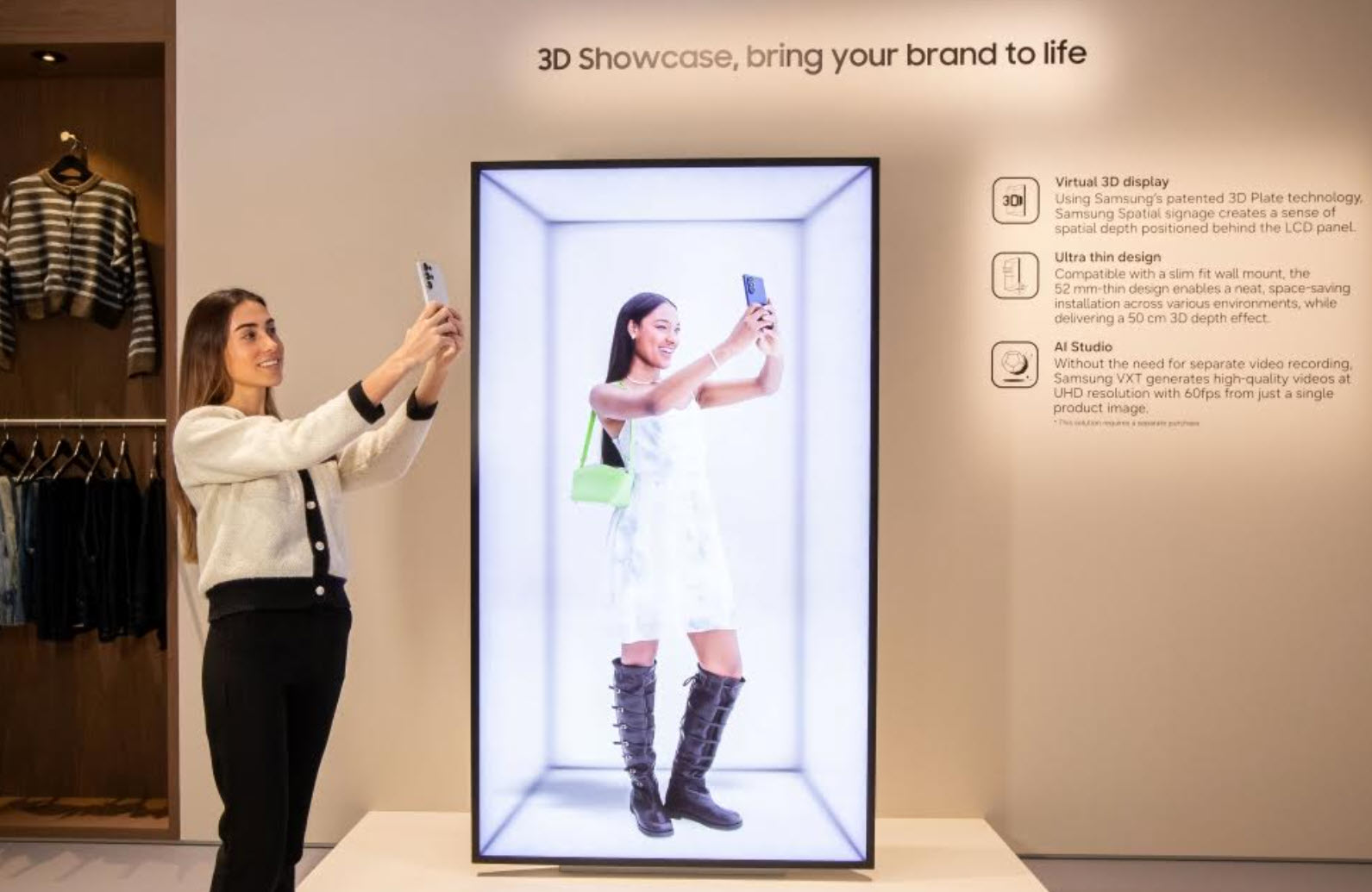samsung 3d glasses free digital signage afisaje comerciale ISE 2026 (5)