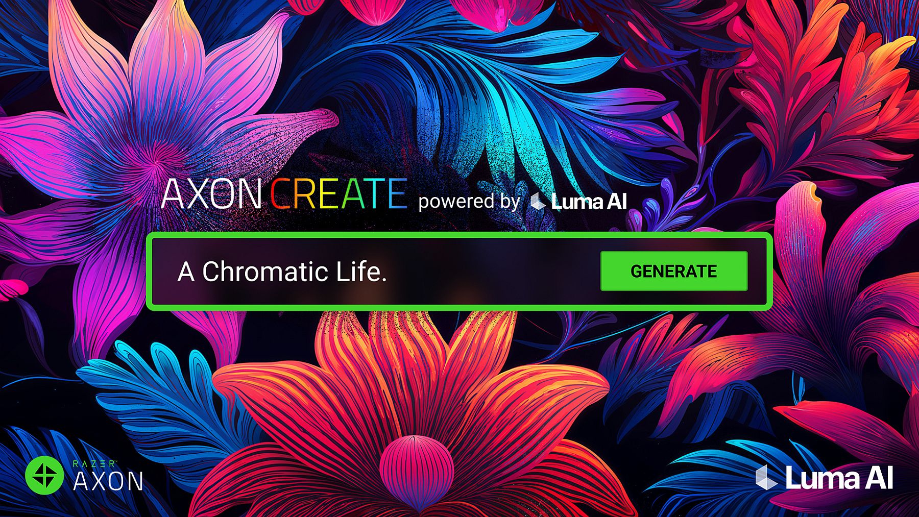 Razer Axon Wallpaper Engine luma ai