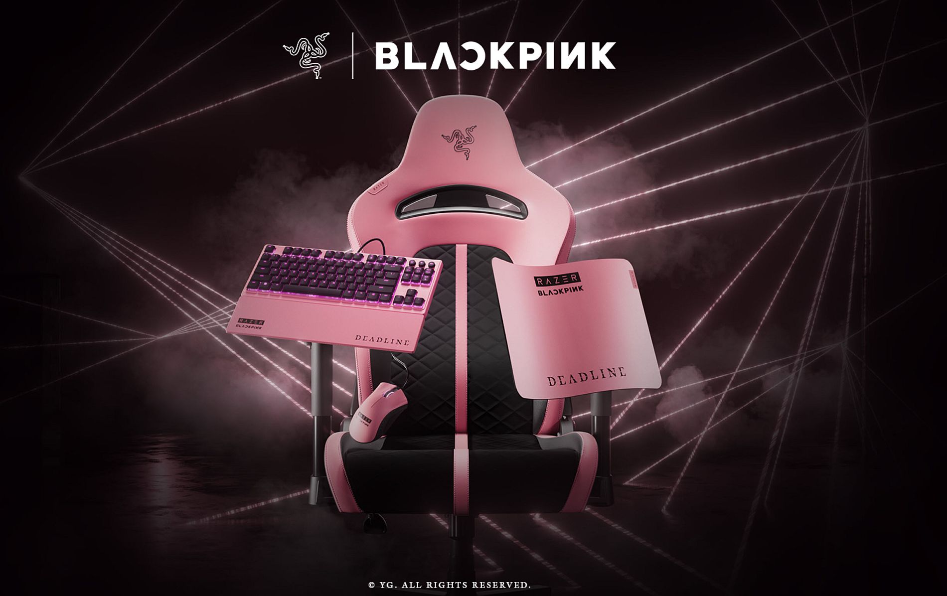 razer x blackpink periferice