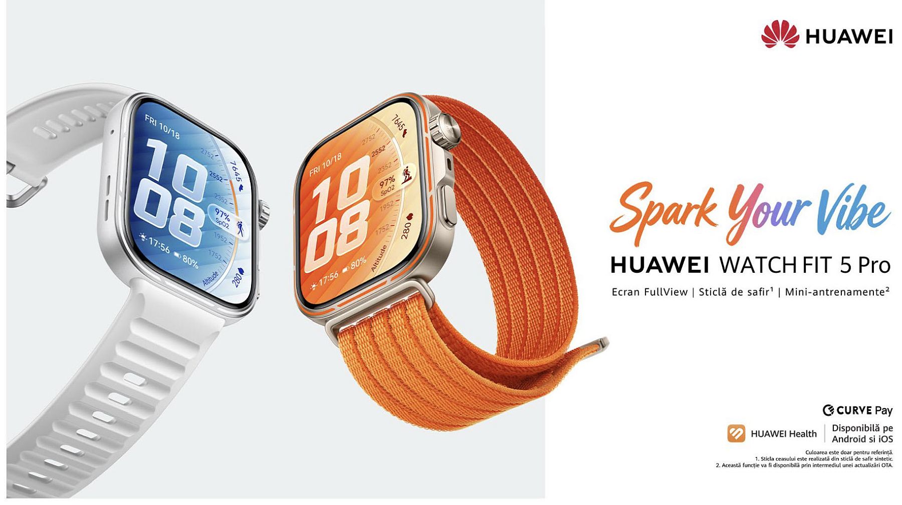 huawei watch fit 5 fit 5 pro lansare pret disponibilitate romania