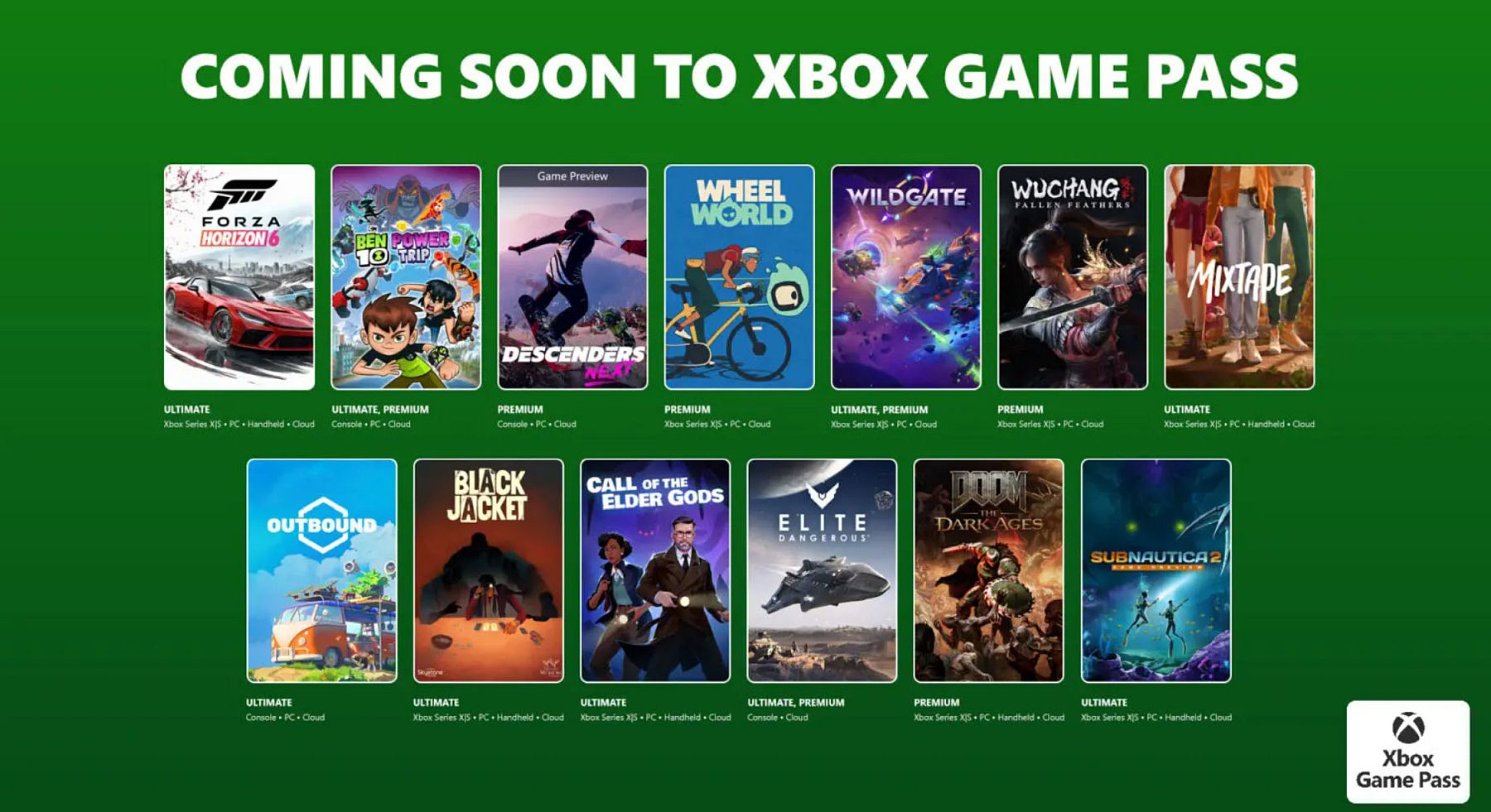 jocuri xbox pc game pass mai 2026