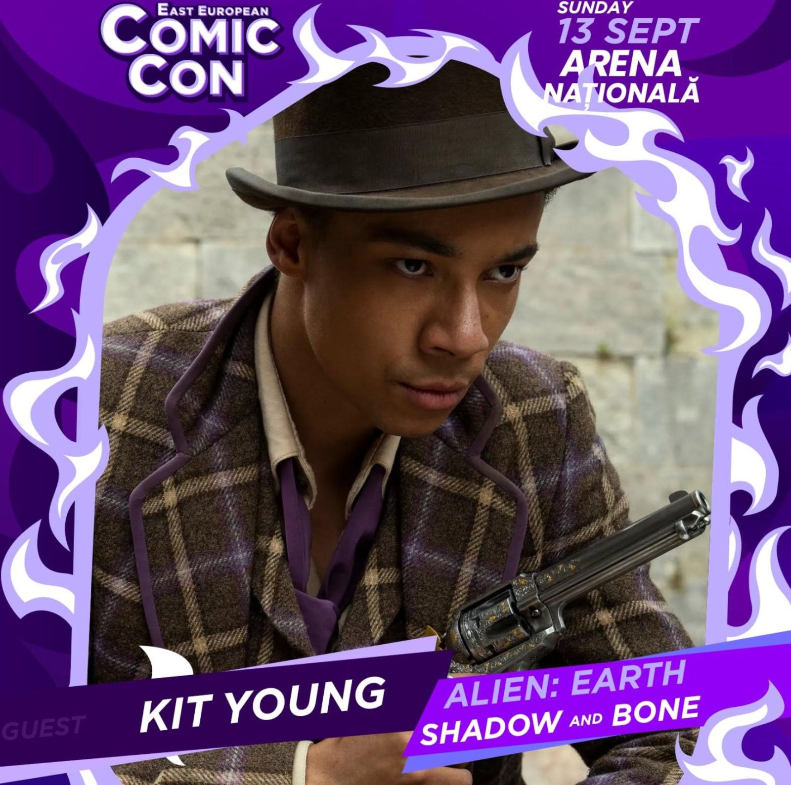 kit young shadow and bone comic con romania 2026